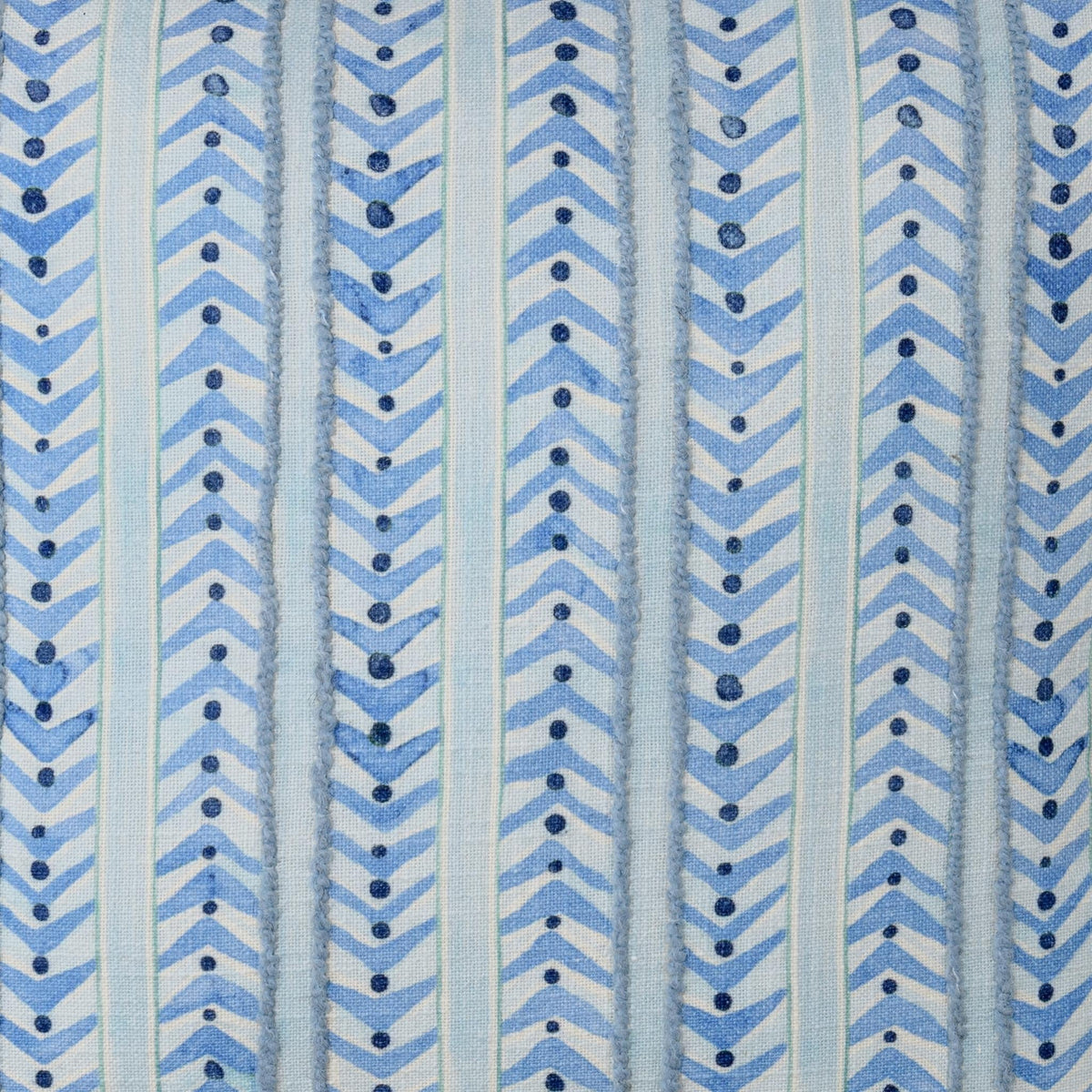 Seaglass Stripe Navy Blue 20"x20" Throw Pillow (Set of 2)