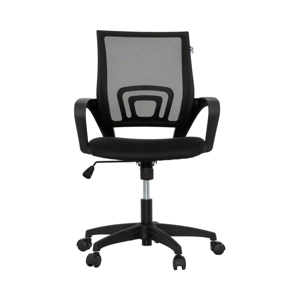 Sealy Jupiter Black Mesh Office Desk Chair - Ornate Home