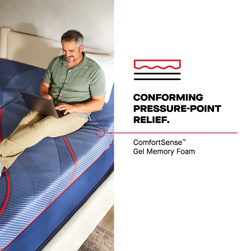 Sealy® Posturepedic® Elite High Point II Hybrid Medium Mattress - Ornate Home