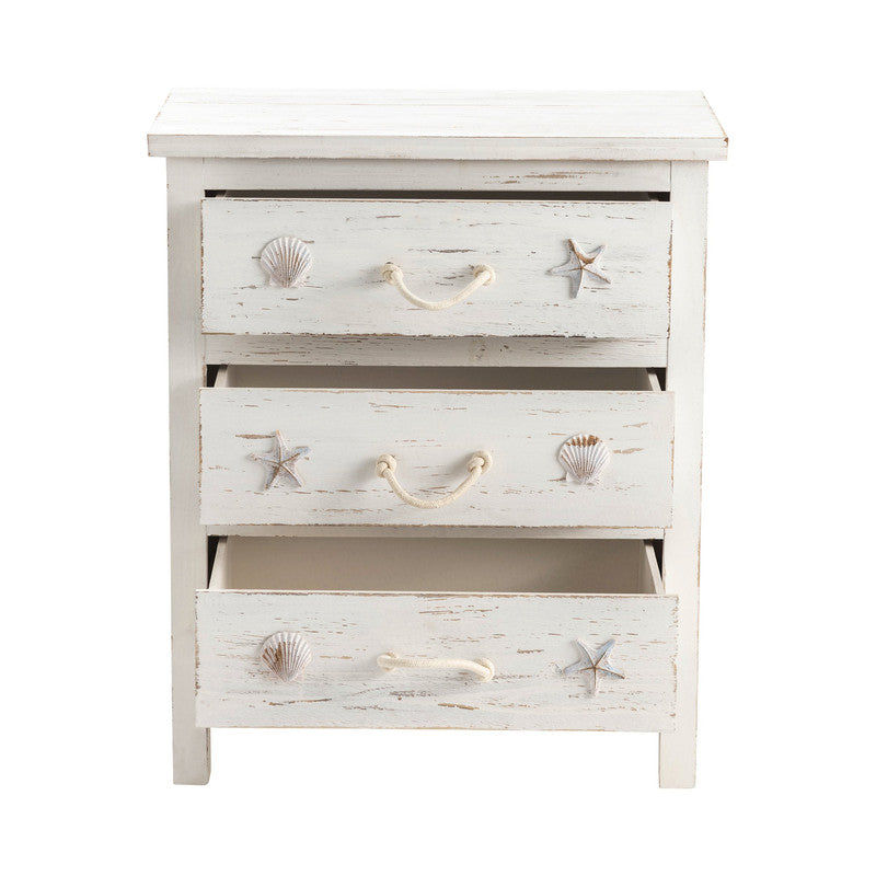 Seaside White Chest - Ornate Home