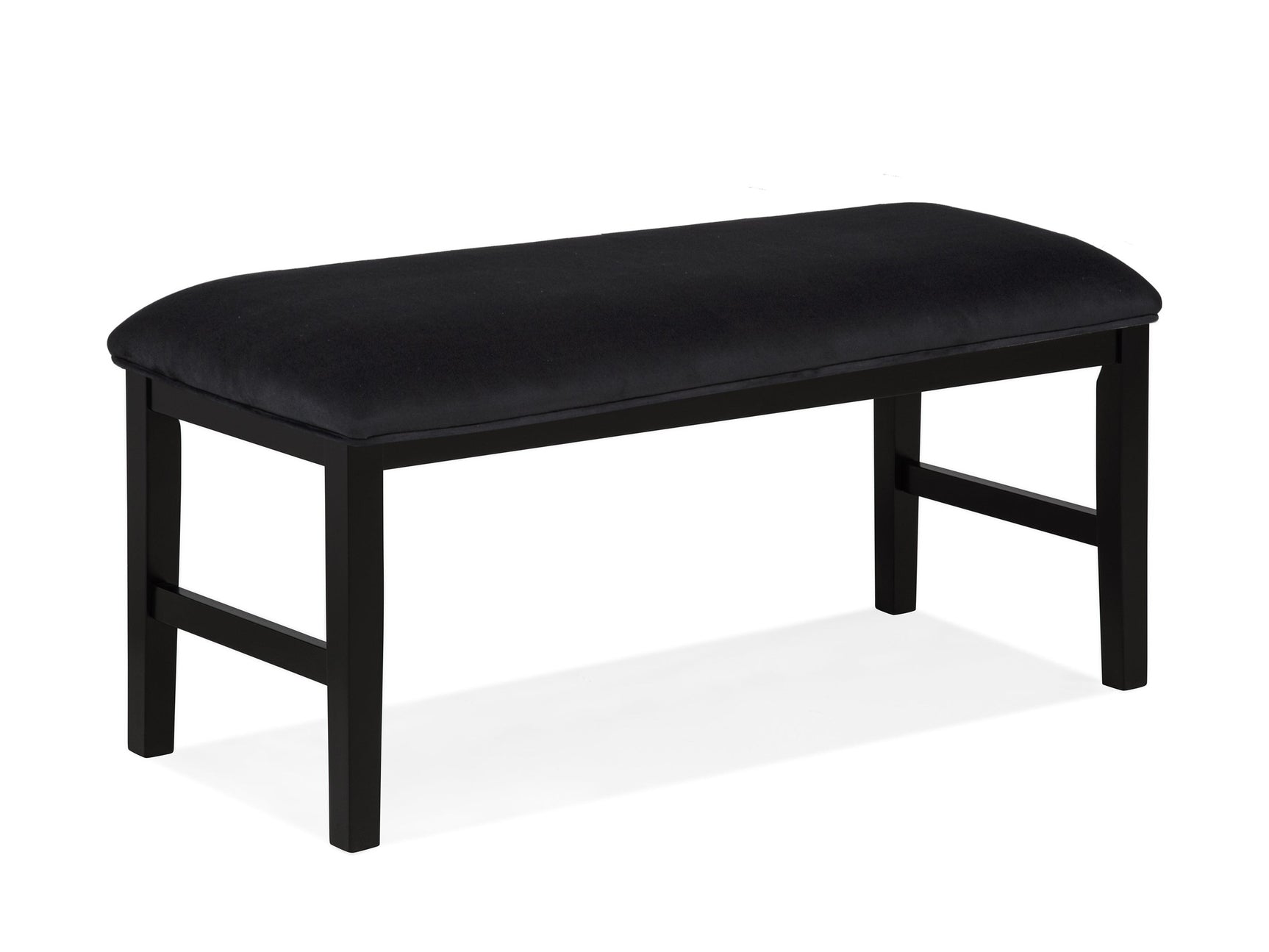 Sebastian Black Dining Bench - Ornate Home