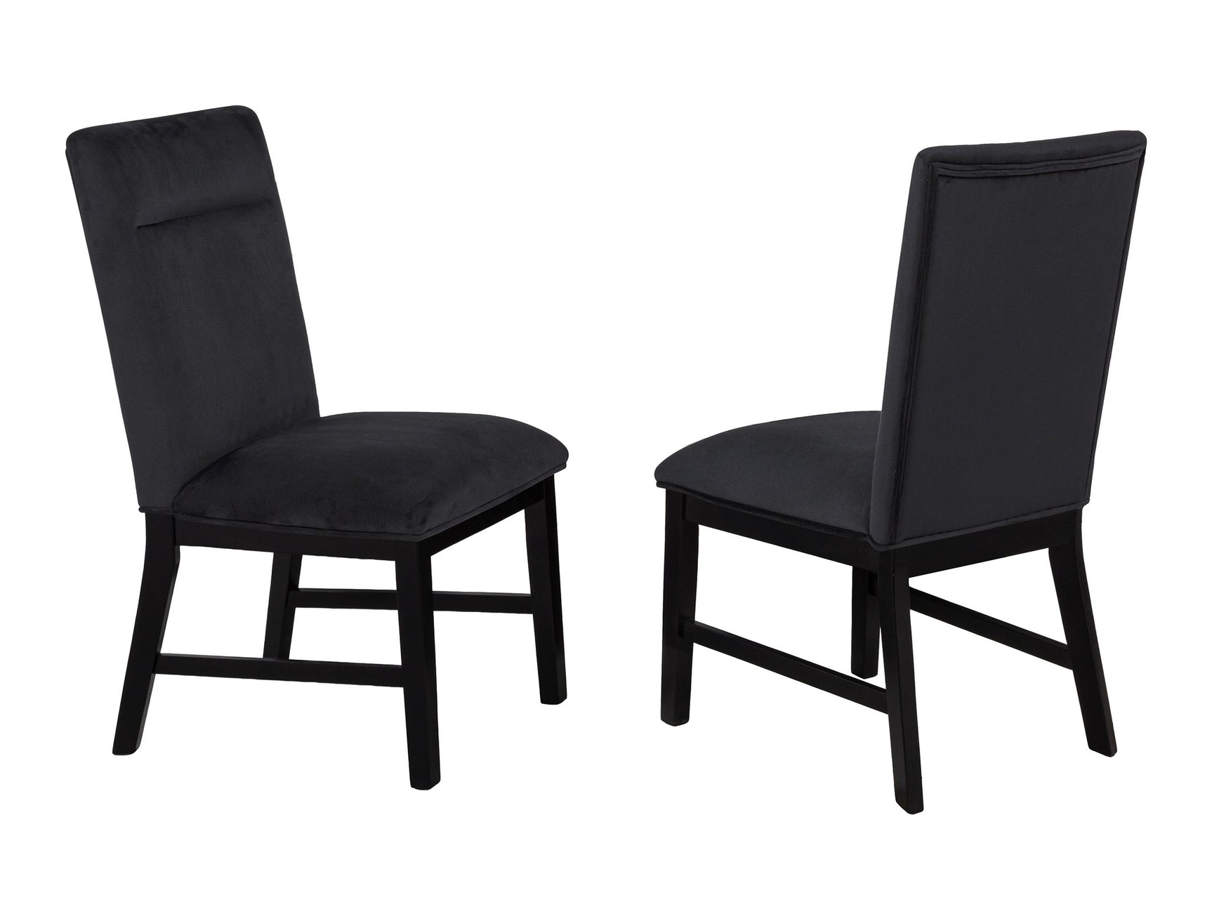 Sebastian Black Side Chair - Ornate Home