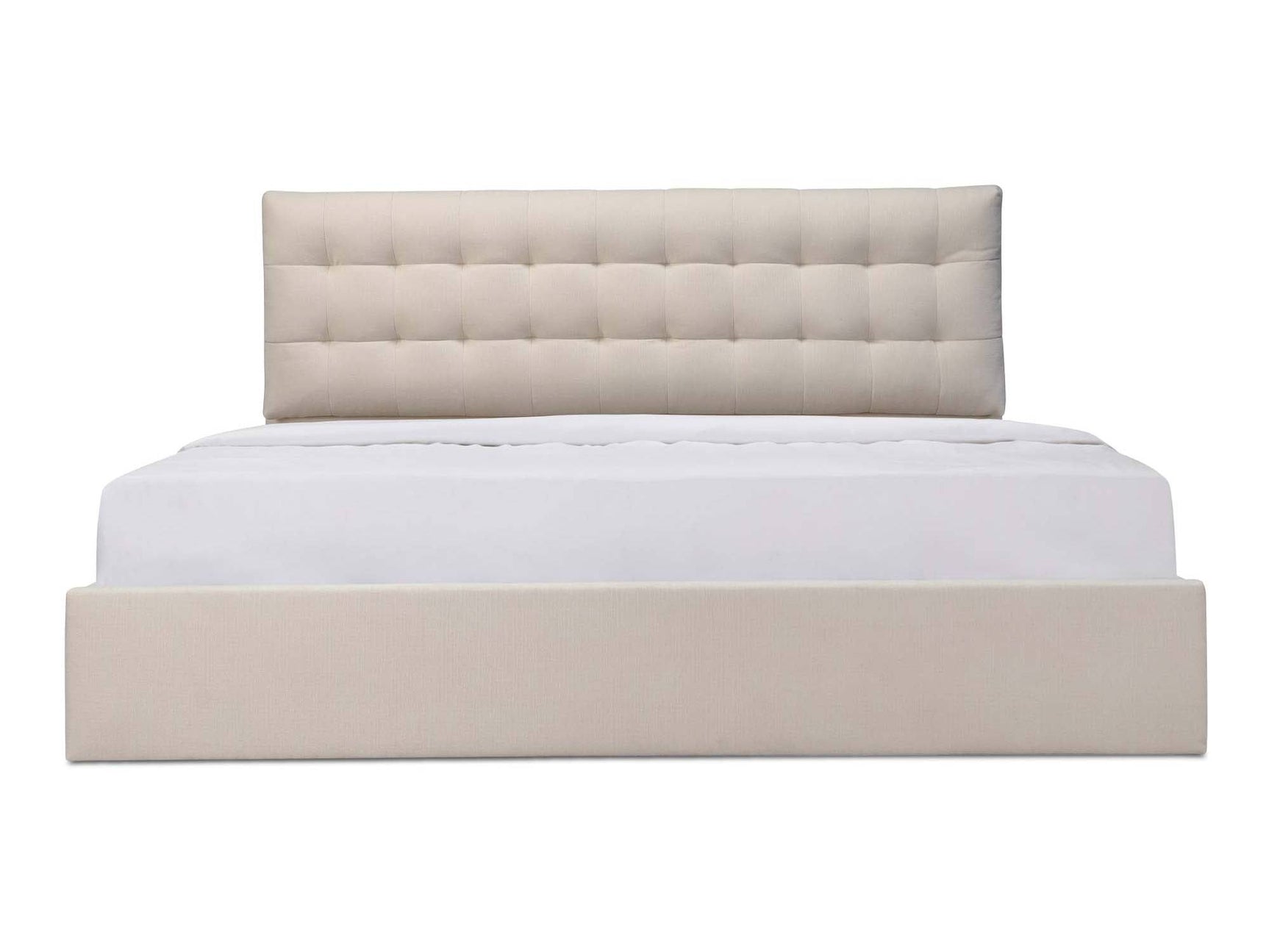 Sebastion Cream Queen Storage Bed - Ornate Home