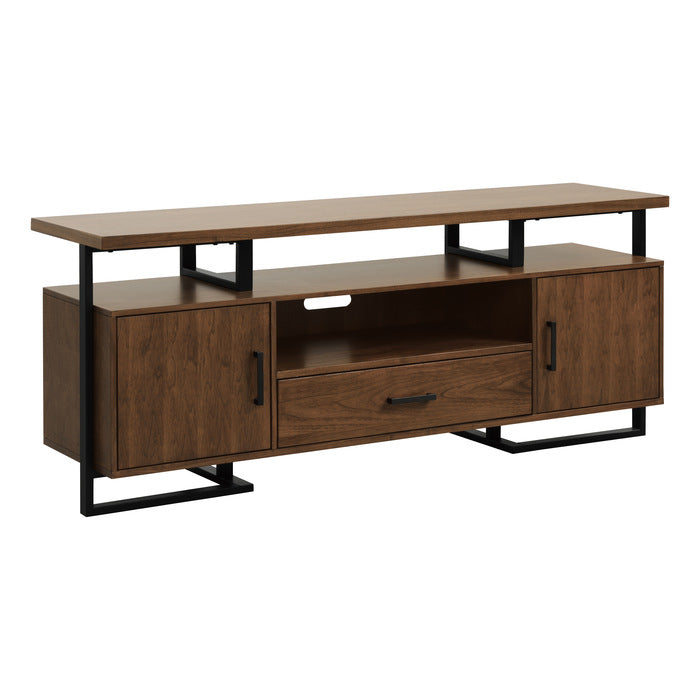 Sedley Walnut/Black TV Stand - Ornate Home