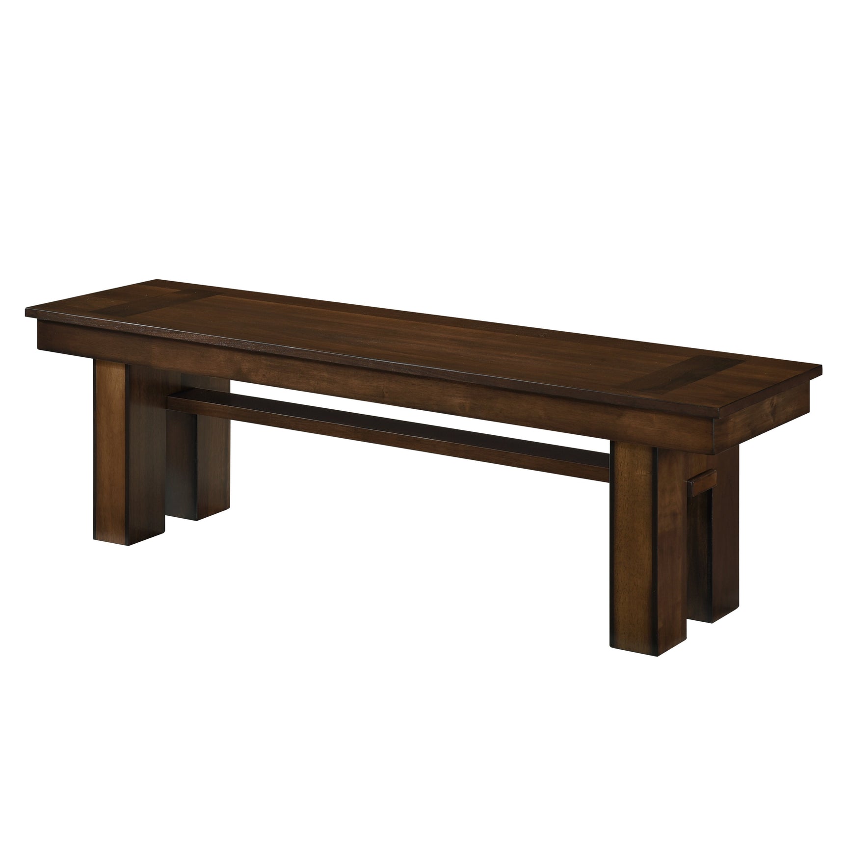 Sedley Walnut Dining Bench - Ornate Home