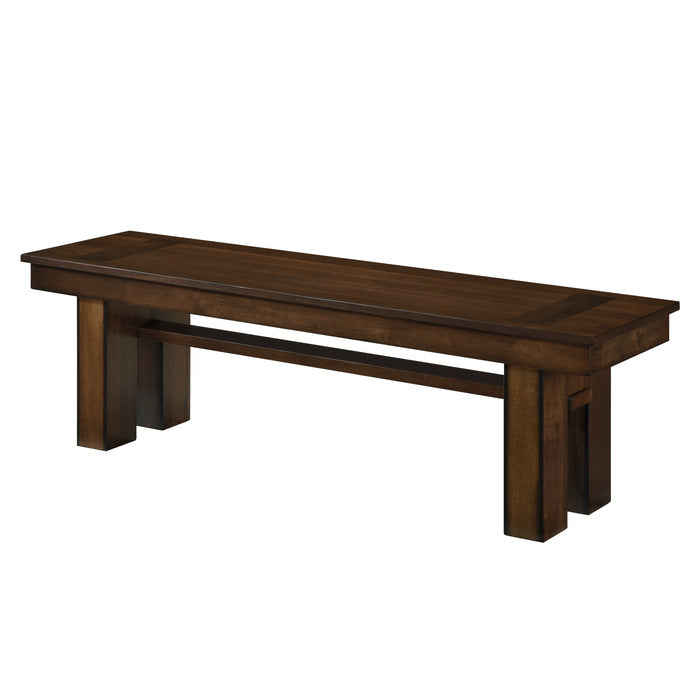 Sedley Walnut Dining Bench - Ornate Home