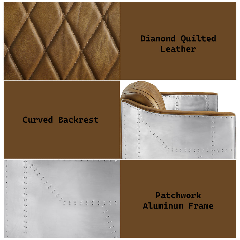 Sedna Espresso Loveseat - Ornate Home