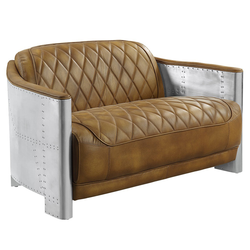 Sedna Espresso Loveseat - Ornate Home