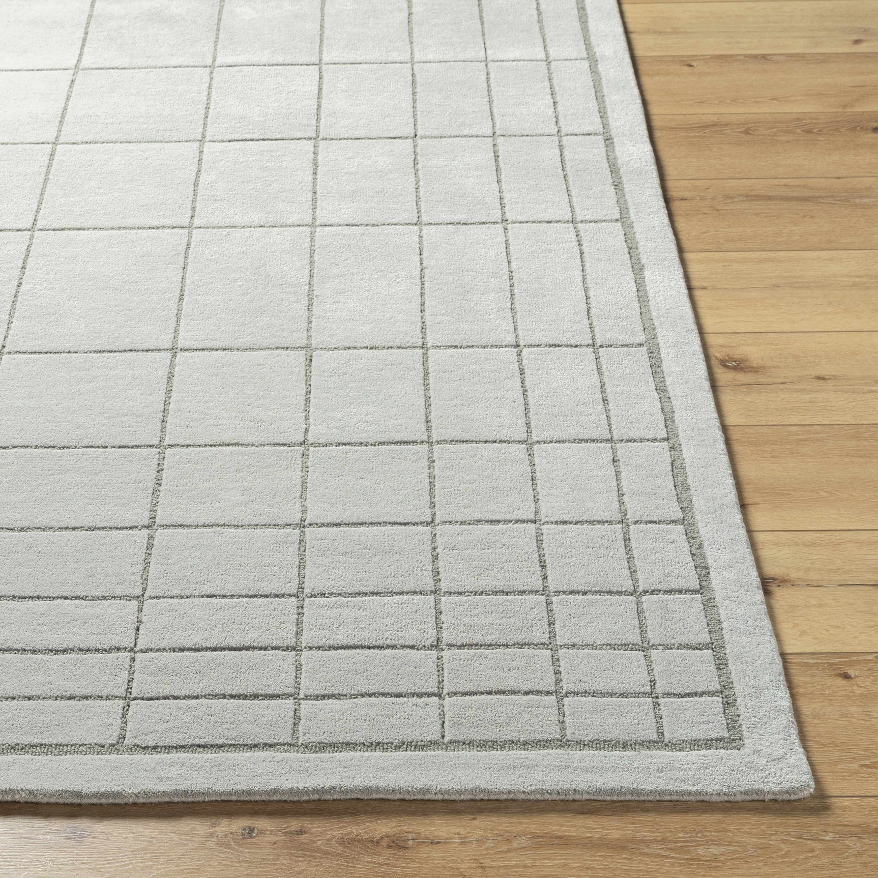 Sedna Gray Wool Area Rug - Ornate Home