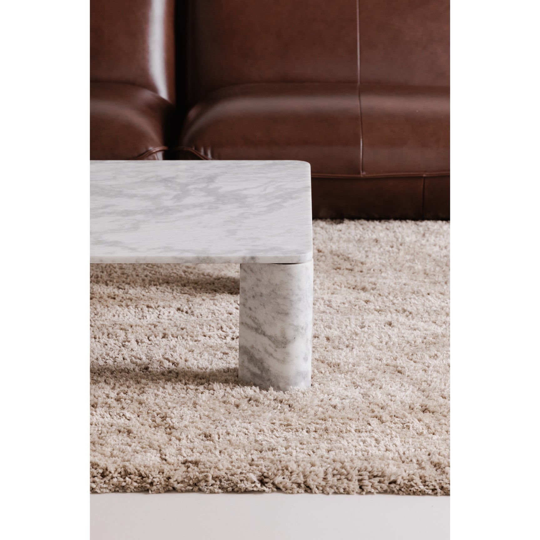 Segment Ashen Grey Coffee Table - Ornate Home