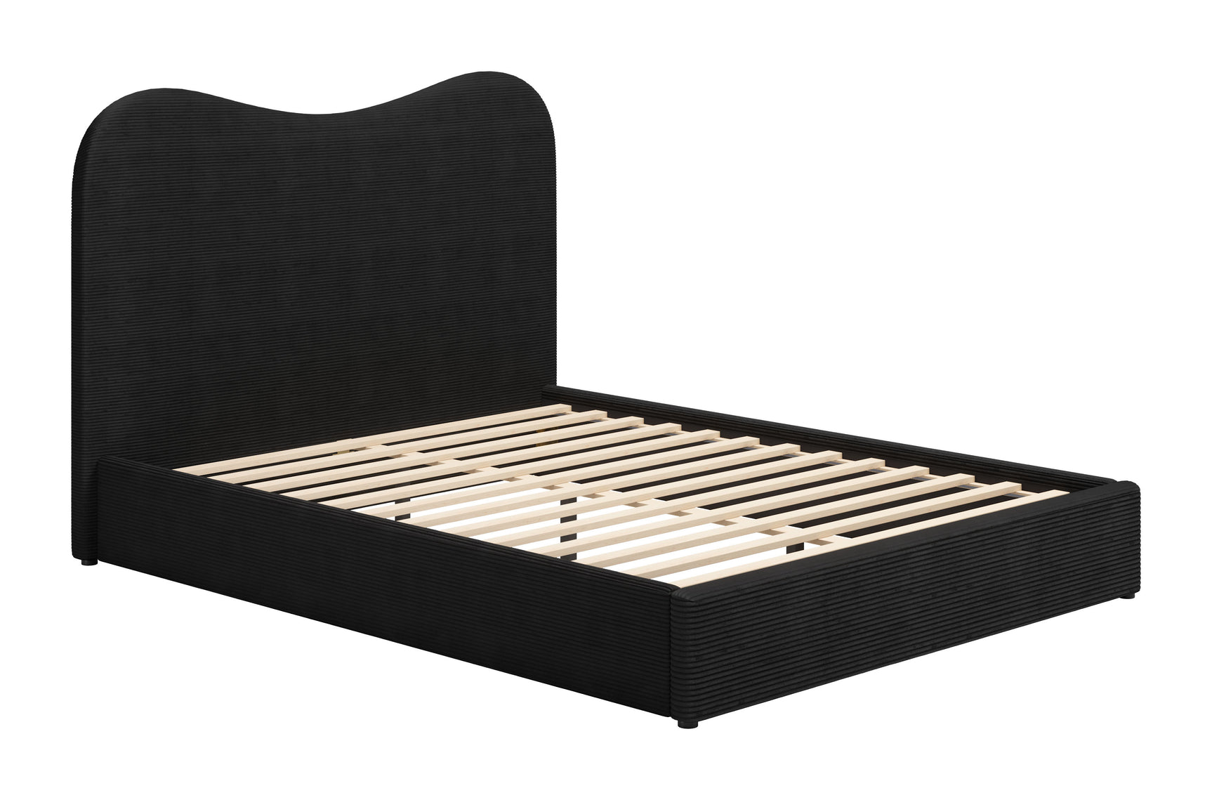 Sele Black Queen Bed