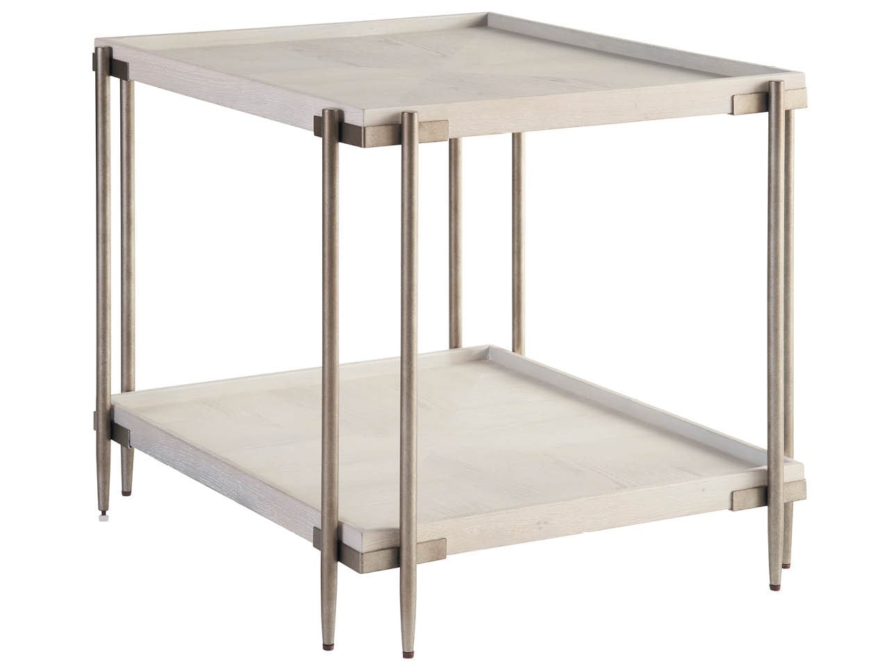 Selkie White Oak End Table - Ornate Home