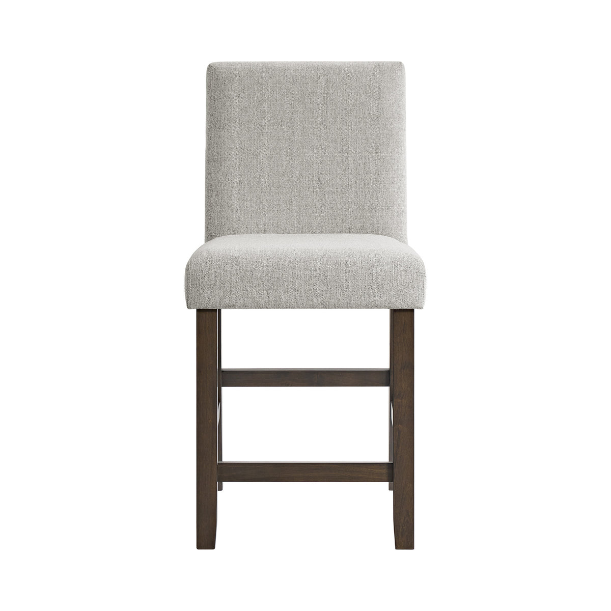 Seneca Brown/Grey Counter Side Chair (Set of 2) - Ornate Home