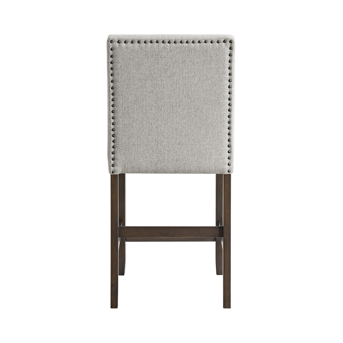 Seneca Brown/Grey Counter Side Chair (Set of 2) - Ornate Home