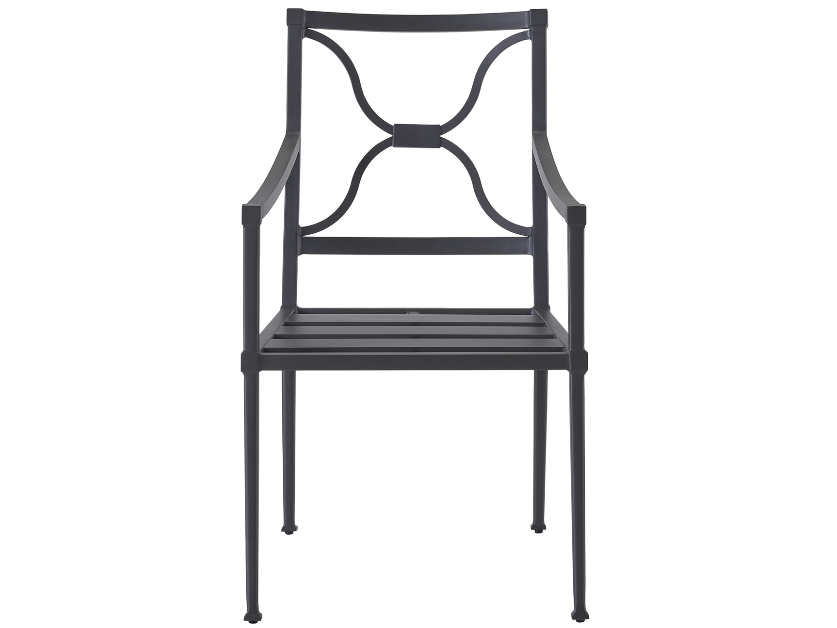 Seneca Canvas Natural/Charcoal Dining Chair - Ornate Home