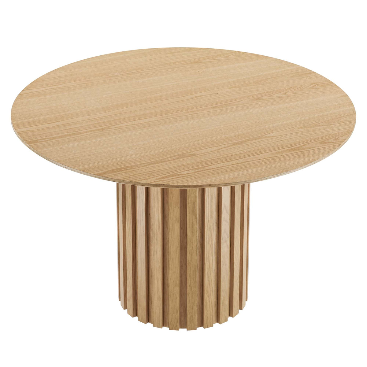Senja Oak 47" Round Dining Table - Ornate Home