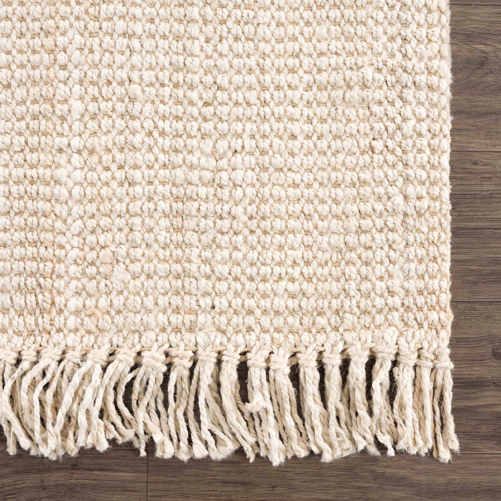 Senneterre Bleached Jute Rug - Ornate Home