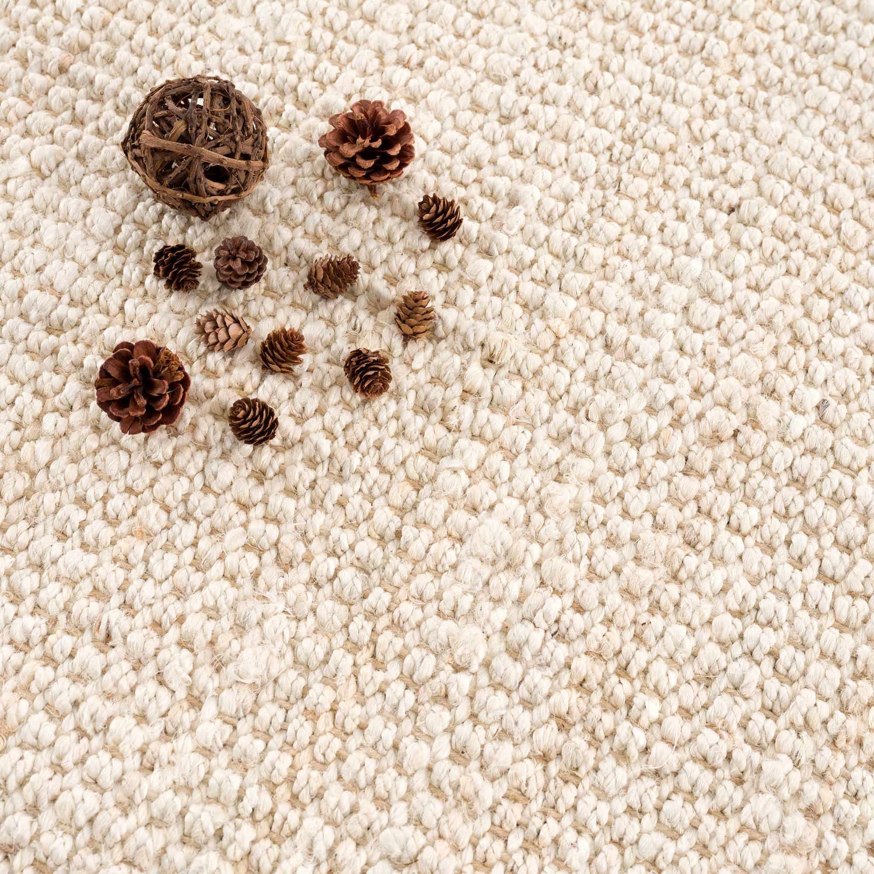 Senneterre Bleached Jute Rug - Ornate Home