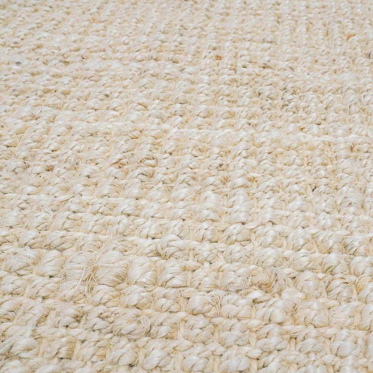 Senneterre Bleached Jute Rug - Ornate Home