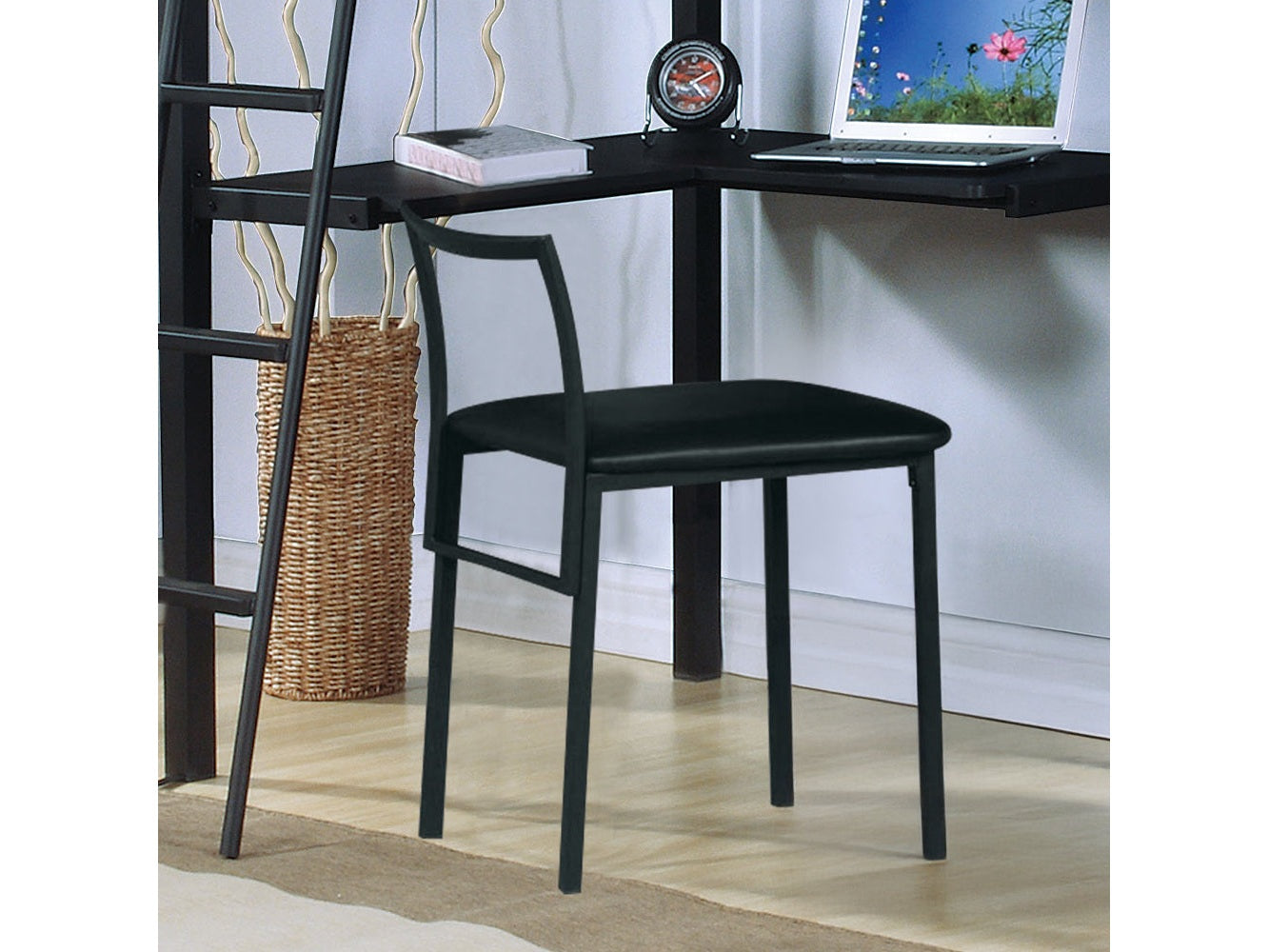 Senon Black Chair - Ornate Home