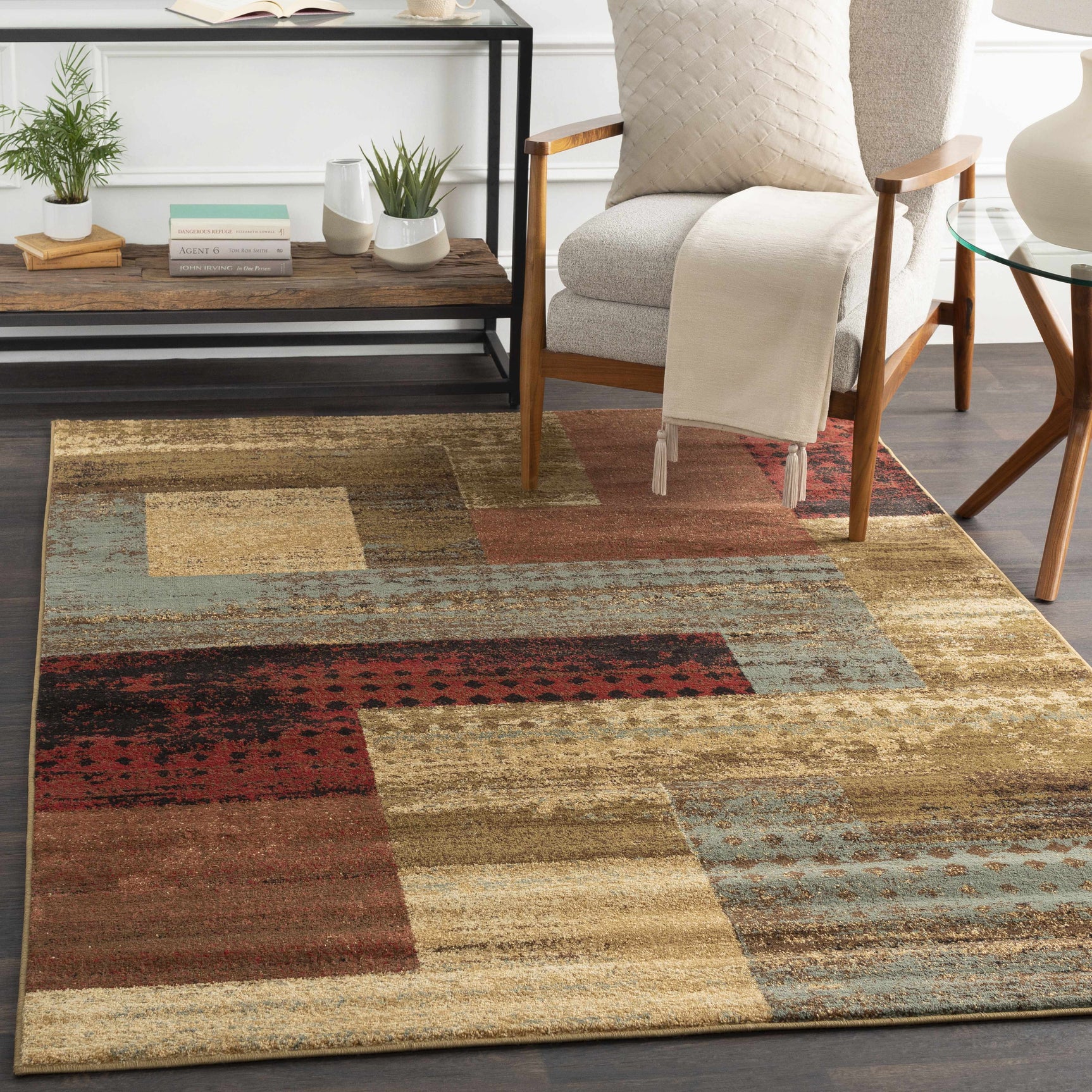 Sentinel Riley Geometric Rug - Ornate Home