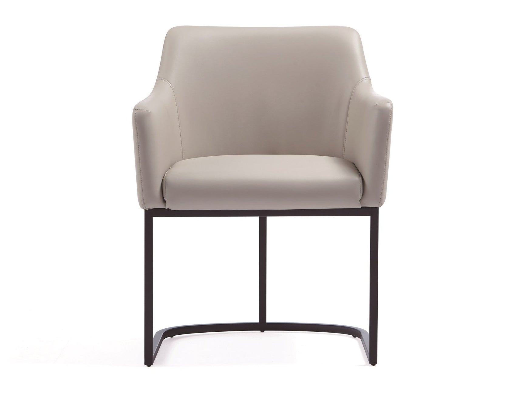 Serena Dining Armchair in Light Grey - Ornate Home