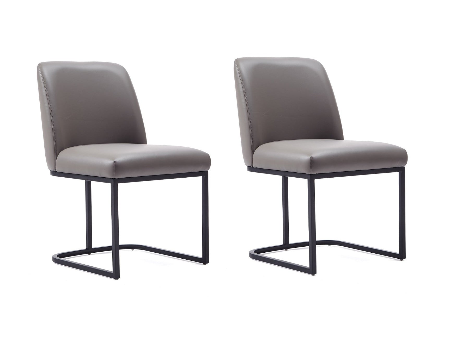 Serena Dining Chair in Grey (set of 2) - Ornate Home