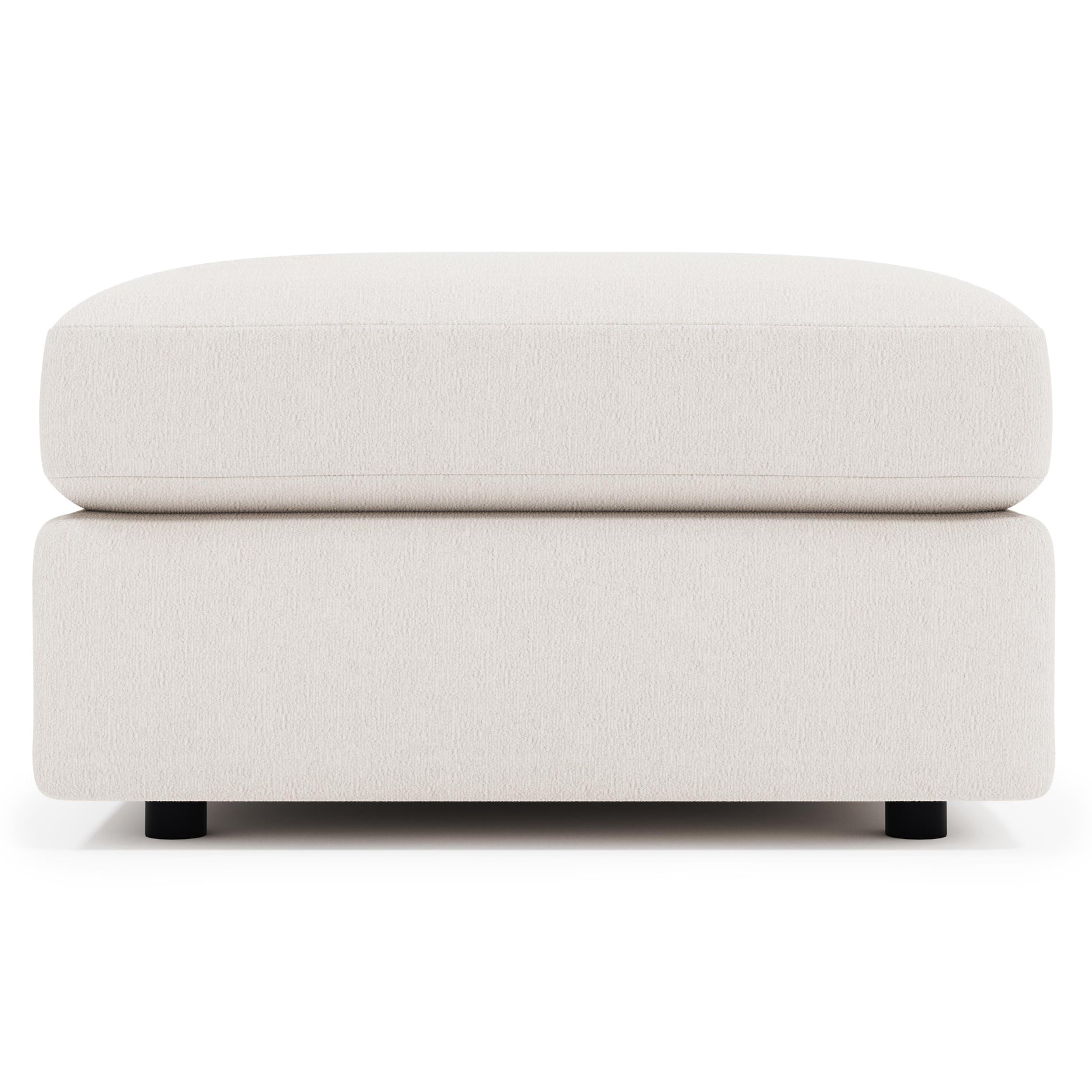 Serena Ivory Ottoman - Ornate Home
