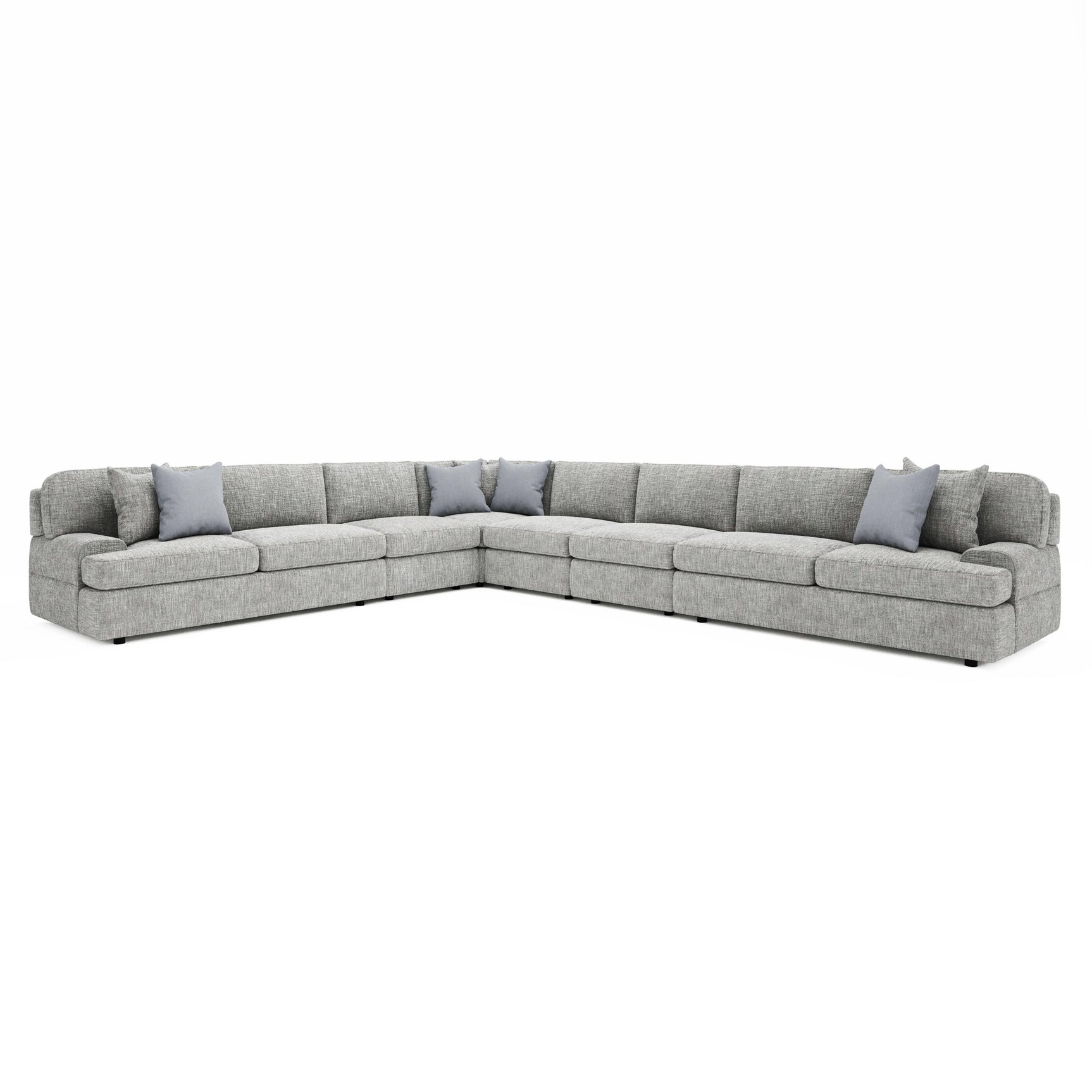 Serena Ivory Sectional - Ornate Home