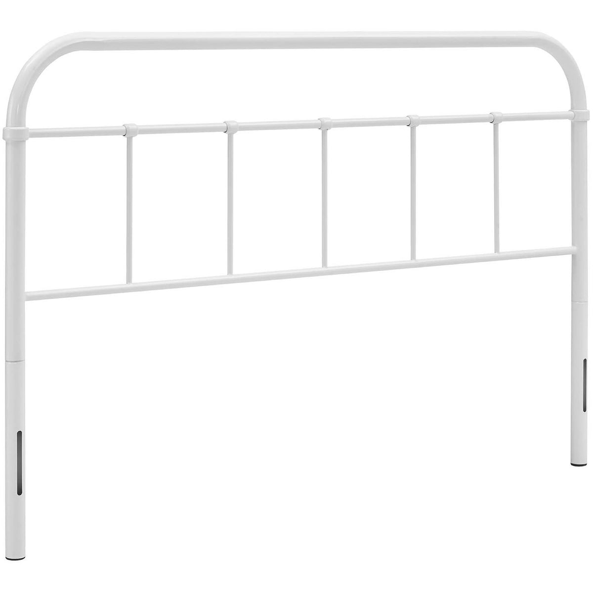Serena White Full Steel Headboard - Ornate Home