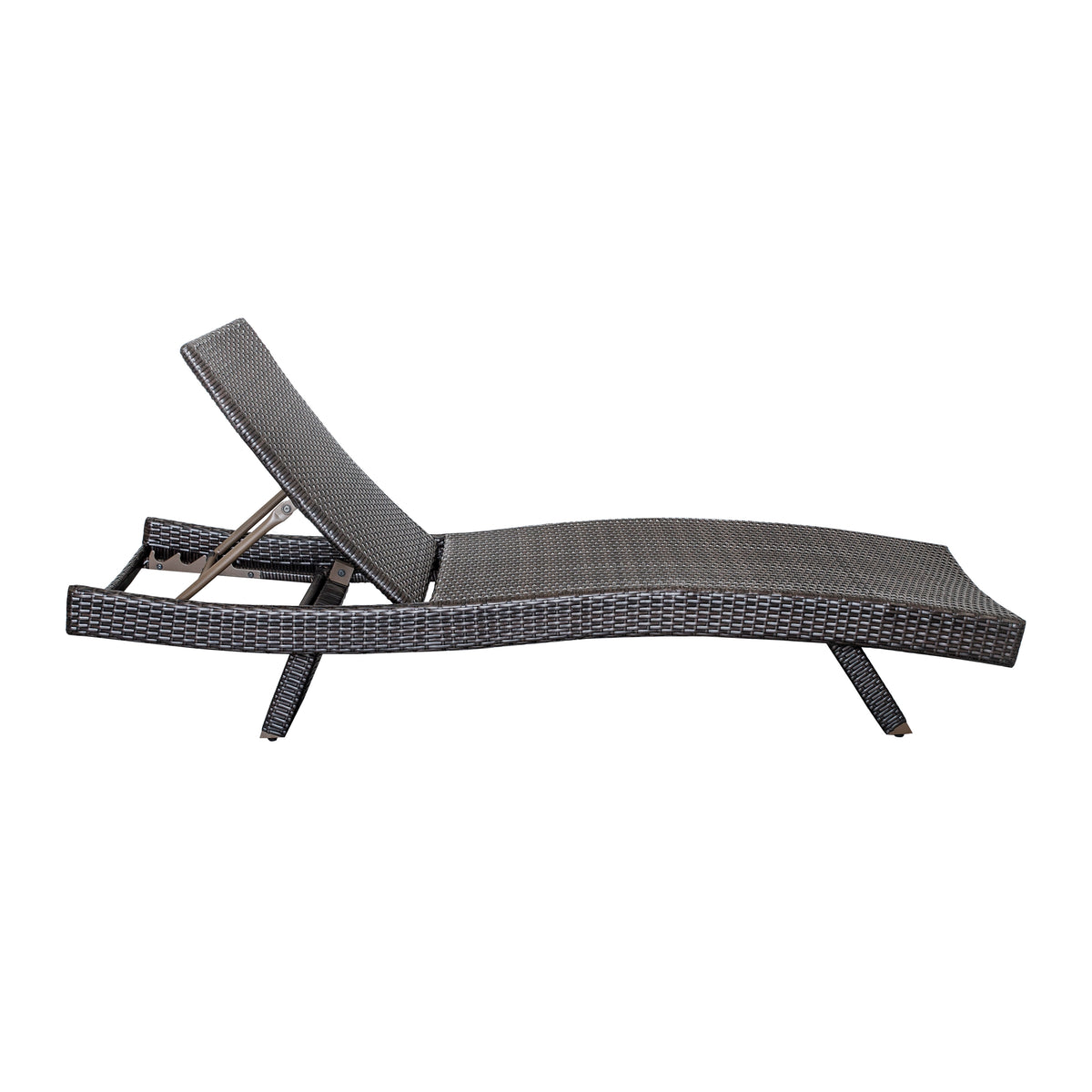 Serene Gray Outdoor Chaise Lounger - Ornate Home