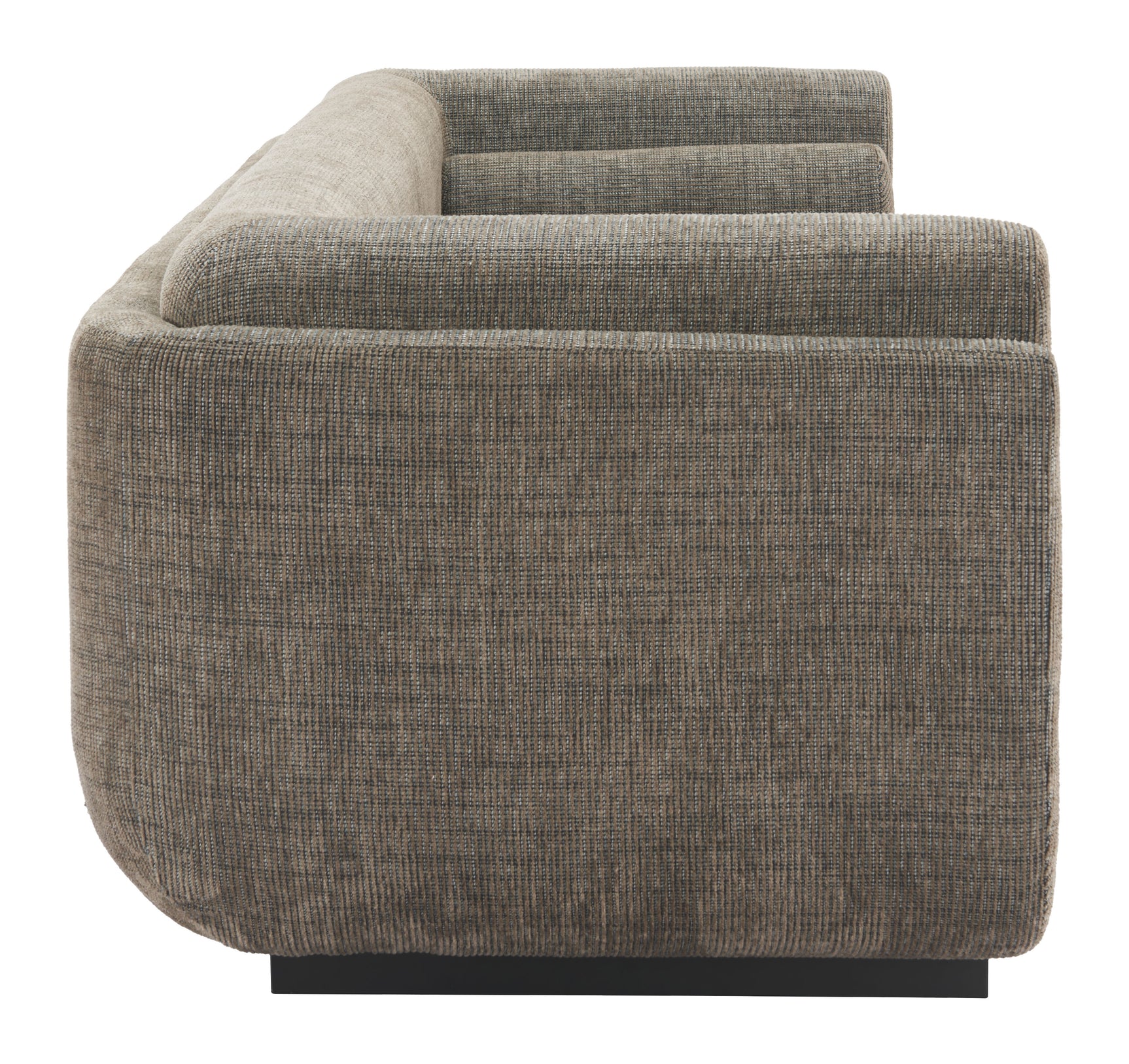 Sereneu Green Tweed Sofa - Ornate Home