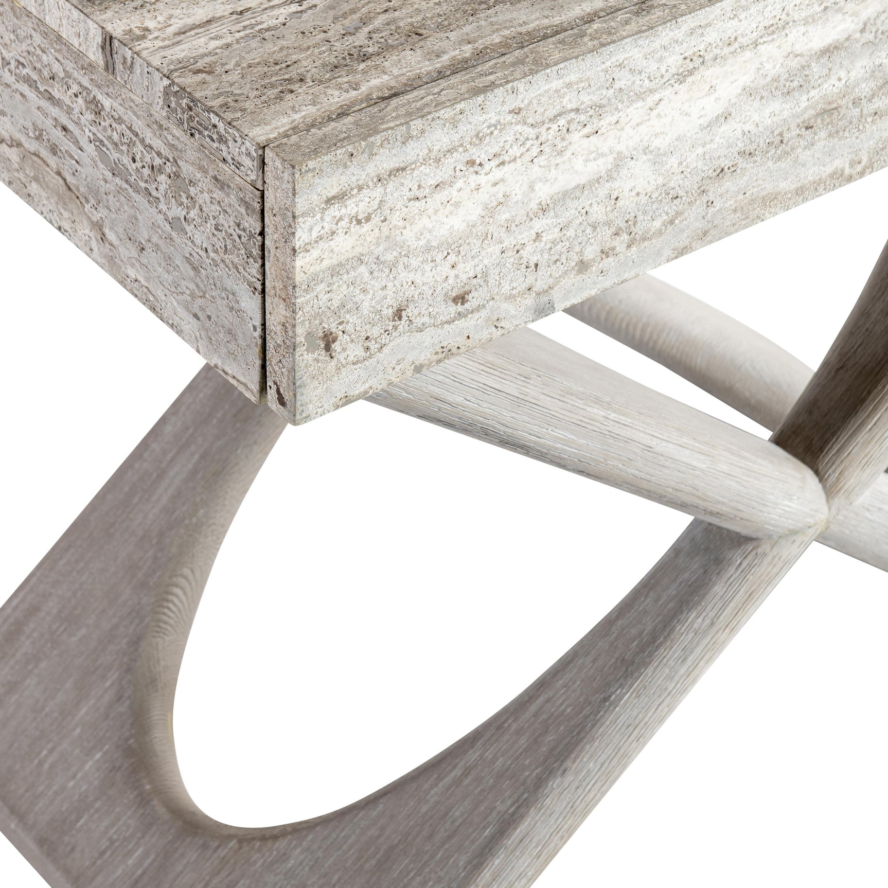 Sereno Grigio Nightstand - Ornate Home