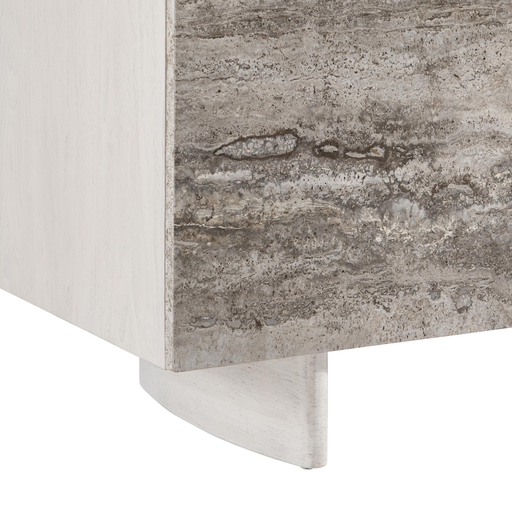 Sereno Lutra Faux Stone/Lutra Entertainment Credenza - Ornate Home