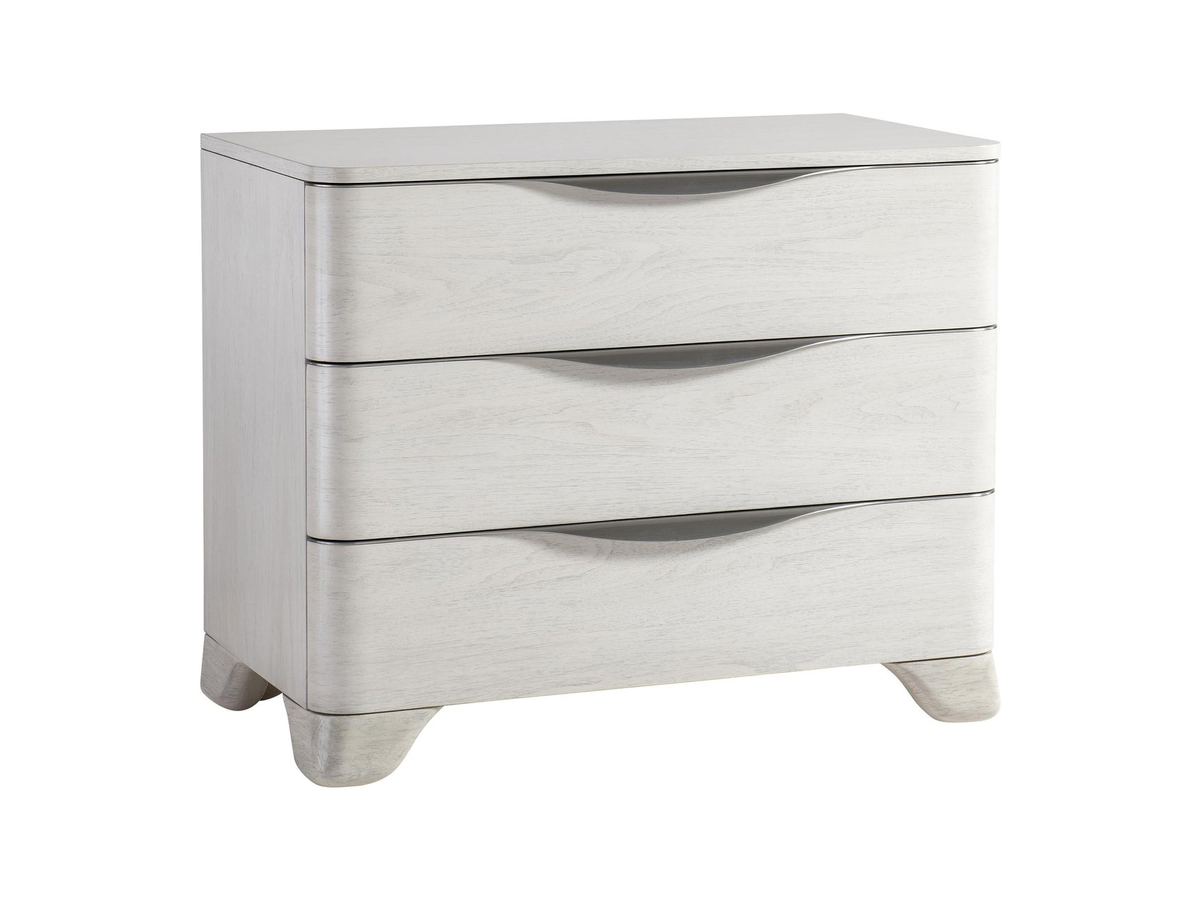 Sereno Lutra Faux Stone/Lutra Nightstand (37" W) - Ornate Home