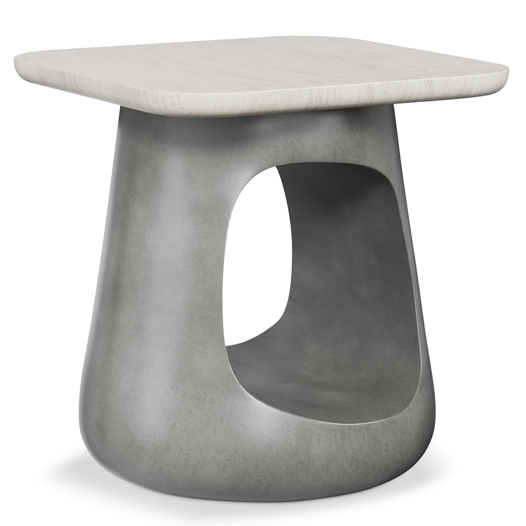 Sereno Sasso/Lutra Side Table - Ornate Home