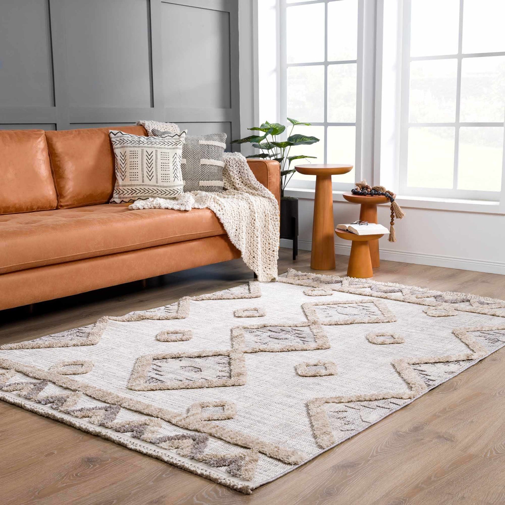 Serkomen High-Low Area Rug - Clearance - Ornate Home