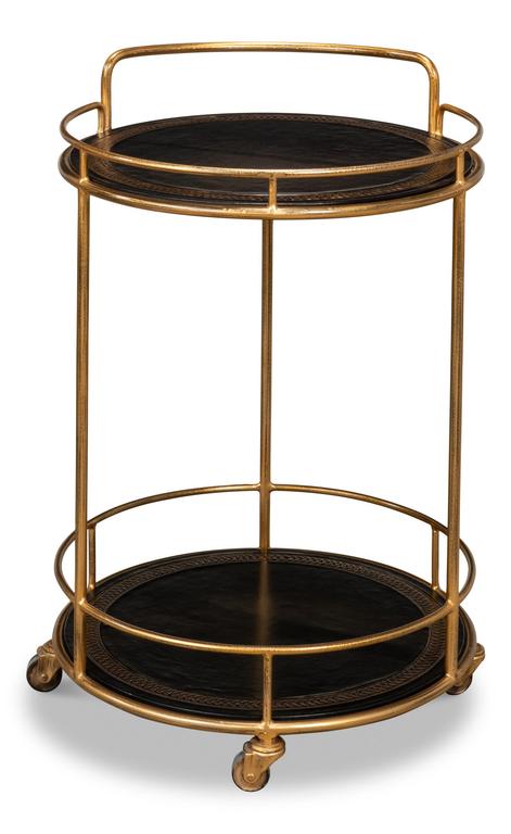 Server Brown Side Table - Ornate Home
