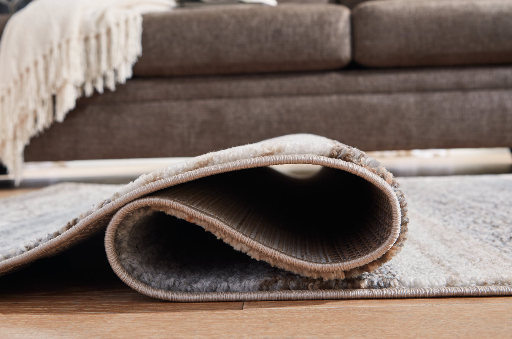 Sethburn Cream/Brown/Gray Medium Rug (Online Special Price) - Ornate Home