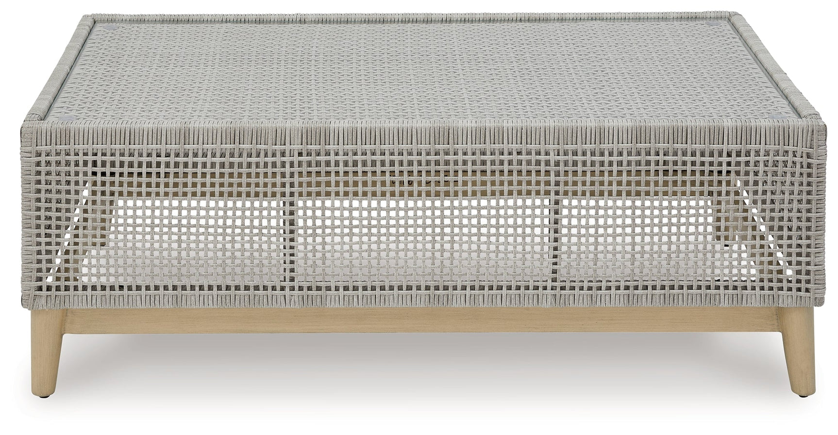 Seton Creek Gray Outdoor Coffee Table - Ornate Home