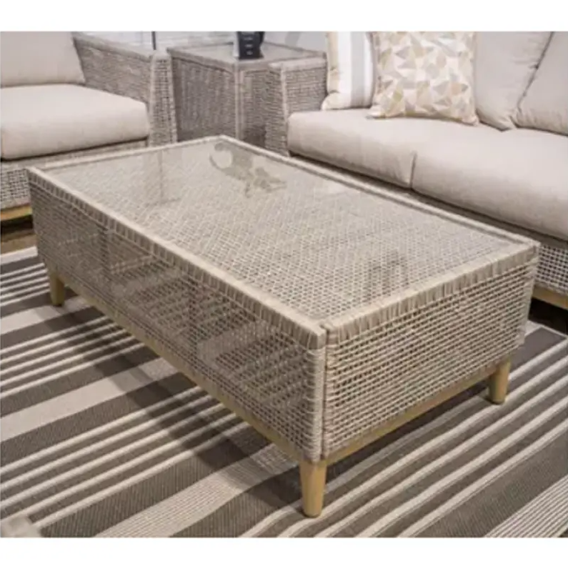 Seton Creek Outdoor Seating Group w/ Coffee Table / 4pc - Ornate Home