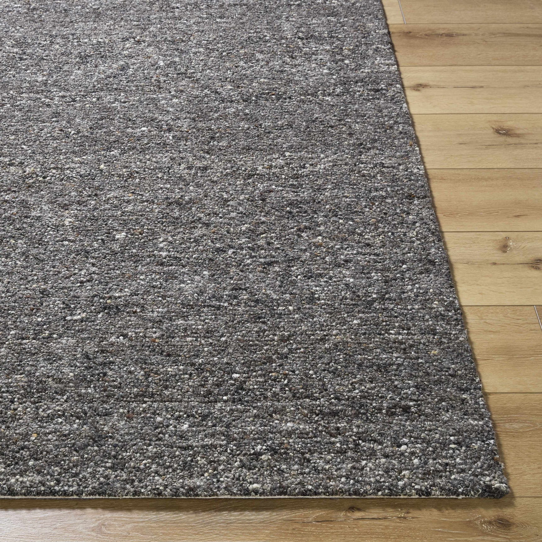 Sevan Black Wool Area Rug - Ornate Home