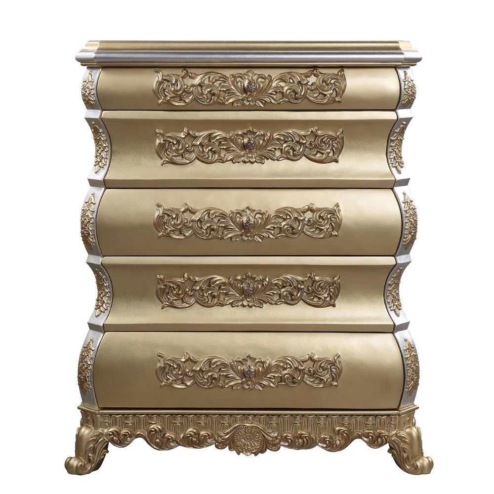 Seville Gold Finish Chest - Ornate Home