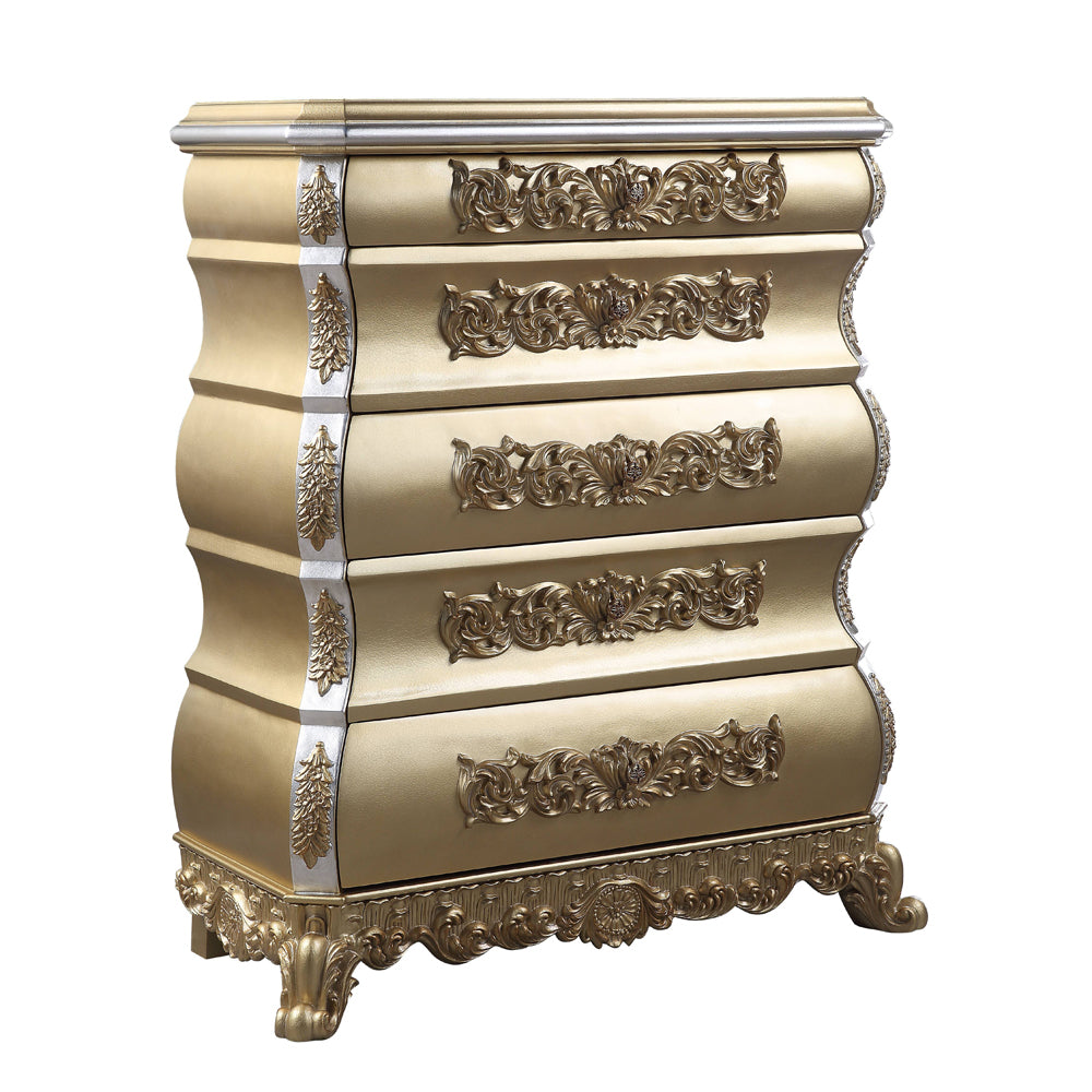 Seville Gold Finish Chest - Ornate Home