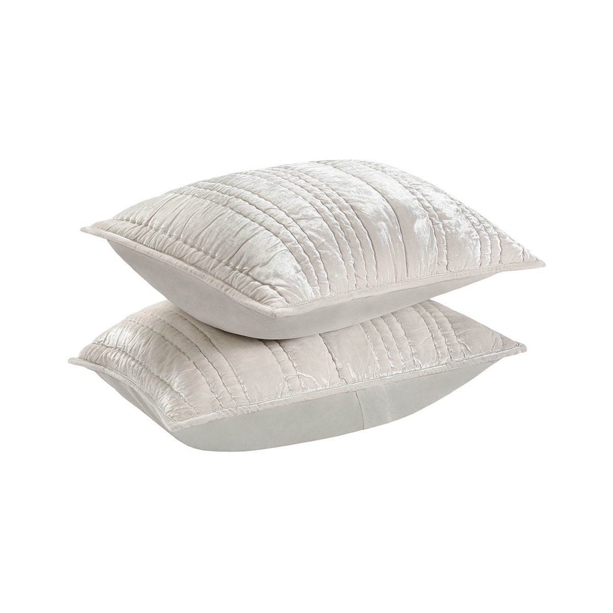 Seville Oyster Gray Quilt Collection - Ornate Home