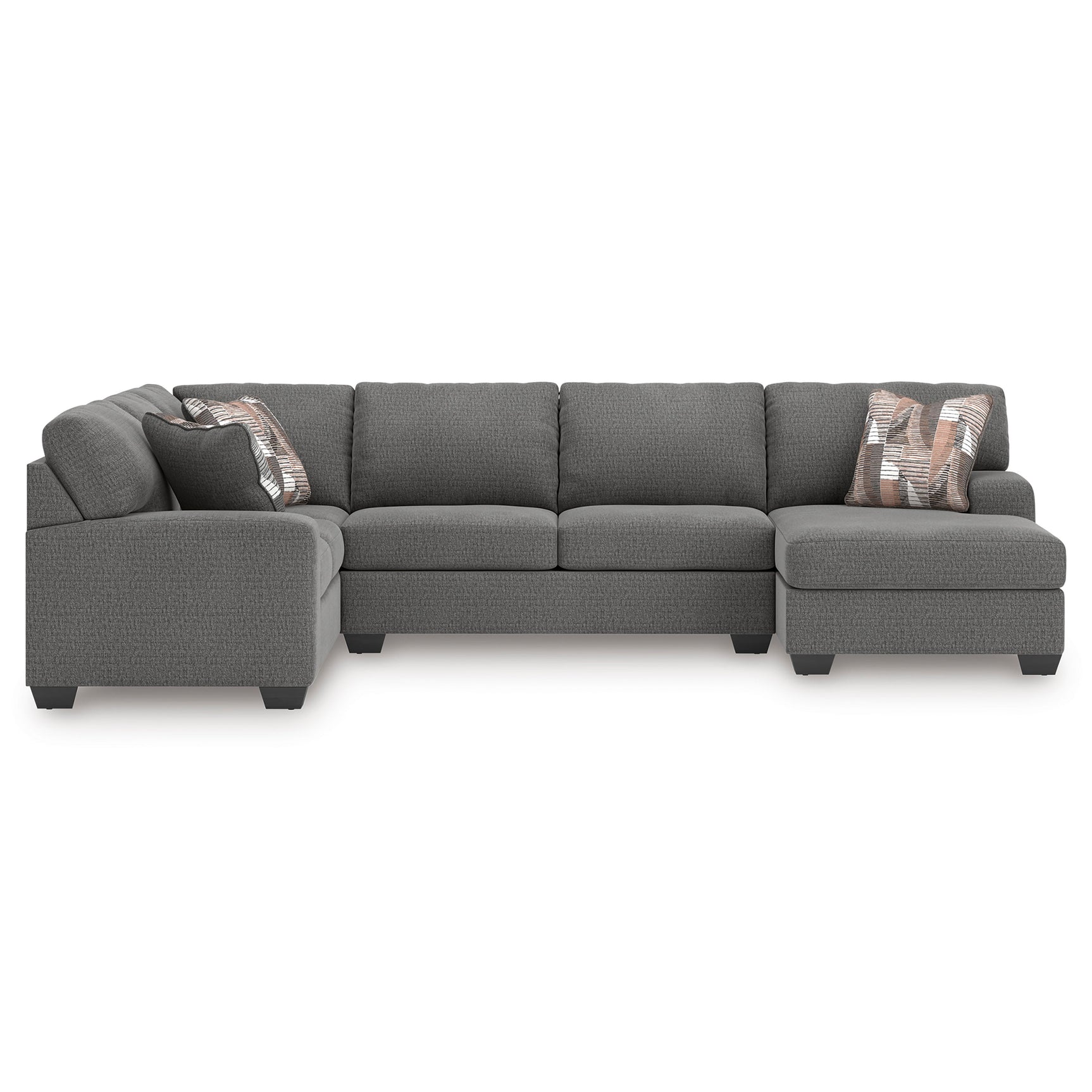 Seyler Lane Greystone 3-Piece Sectional with RAF Chaise (Online Special Price) - Ornate Home