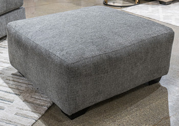 Seyler Lane Greystone Oversized Accent Ottoman (Online Special Price) - Ornate Home