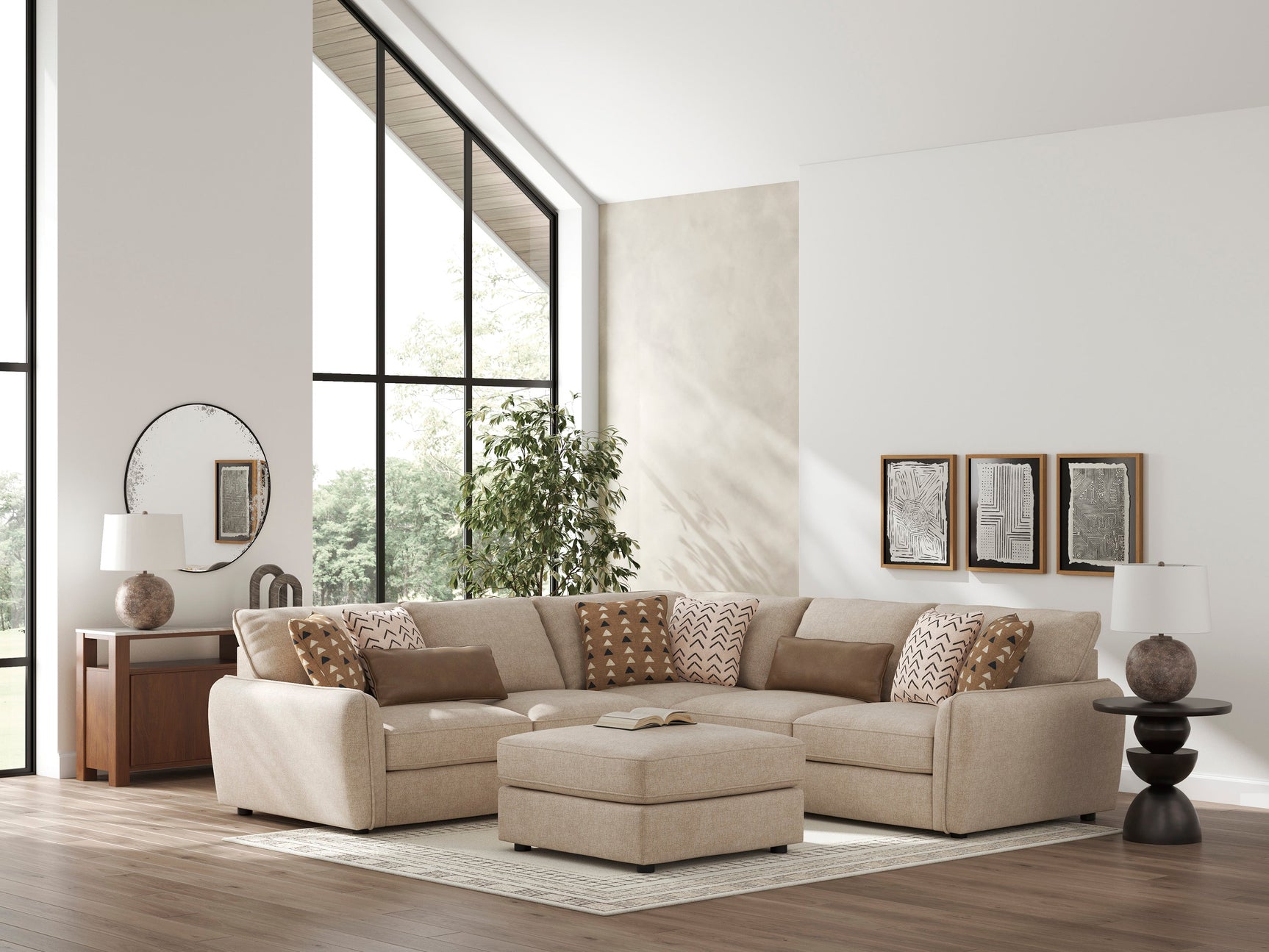 Seyler Sand 4-Piece Sectional (Online Special Price) - Ornate Home
