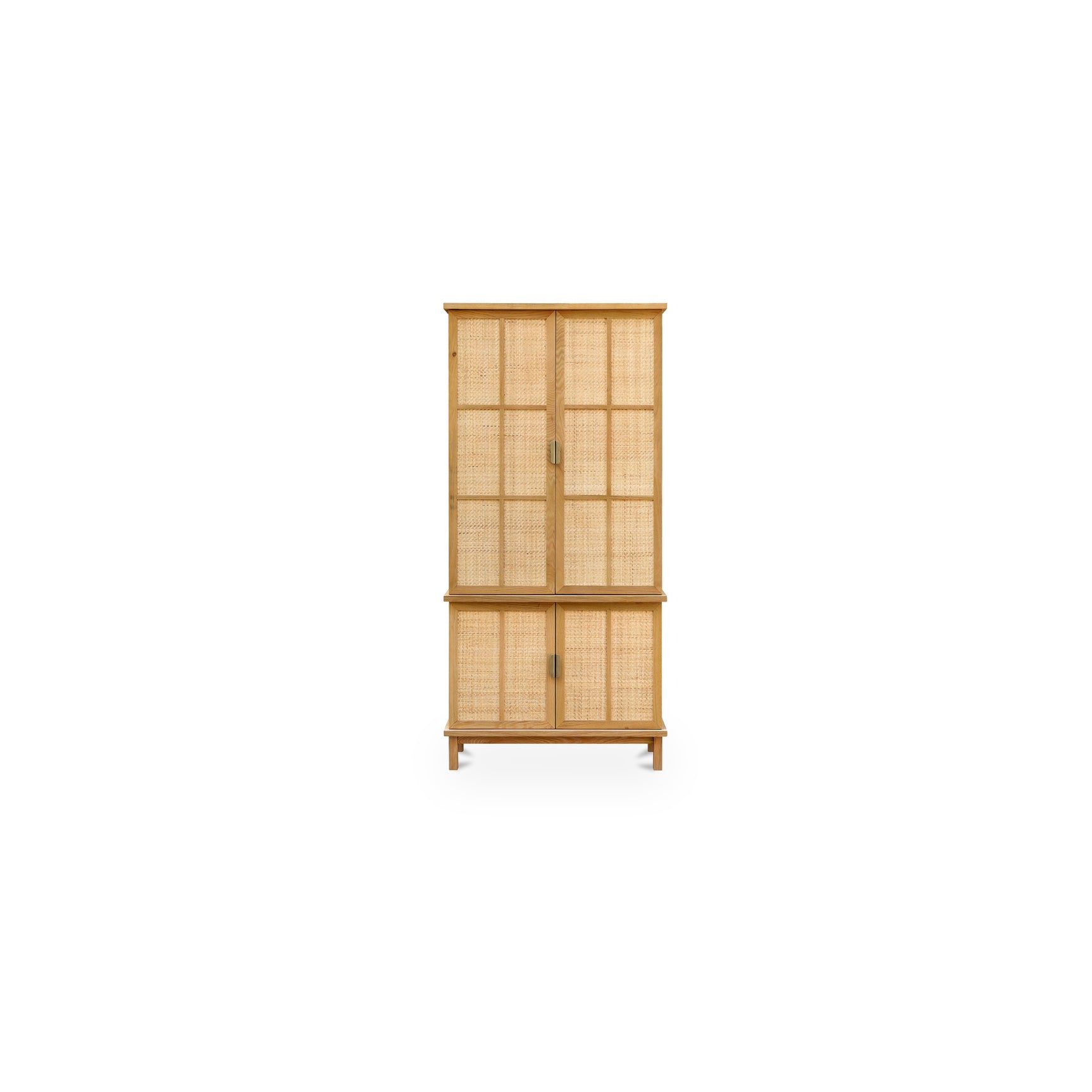 Seymour Natural Tall Cabinet - Ornate Home