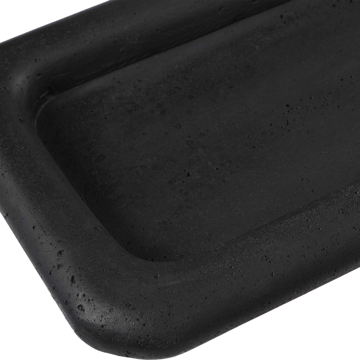 Shadowline Black Indoor-Outdoor Tray - Ornate Home